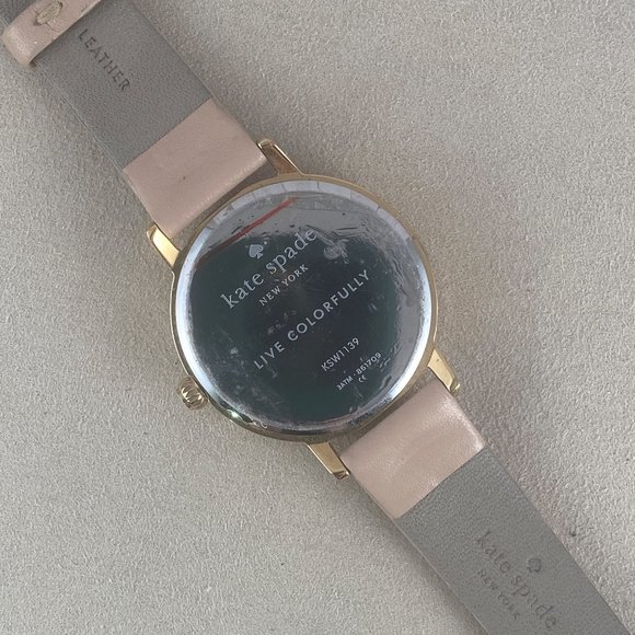 kate spade World Traveler Going Places Women's Gold Tone Watch - Picture 4 of 9